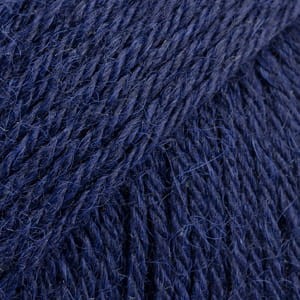 DROPS Nord 15 - granatowy uni colour