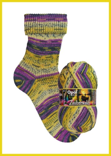 Włóczka skarpetkowa OPAL Zauberwald - kolor 11442