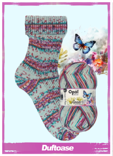 Włóczka OPAL Akwarela Oaza zapachowa kolor 11531