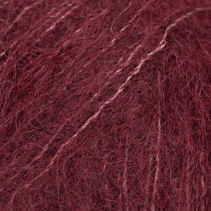 Drops BRUSHED ALPACA SILK 44 wino śliwkowe