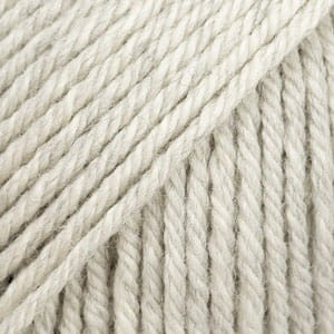 DROPS Daisy 27 perłowy szary mix