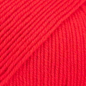 włóczka Drops BABY MERINO 67 intensywna czerwień