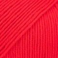 Drops BABY MERINO 67 intensywna czerwień