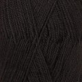 włóczka Drops FLORA uni colour 06 - czarny