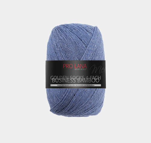 Włóczka Golden Socks Business Bamboo 4f. 100g kolor 502 dżinsowy